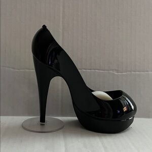 Black Stiletto Shoe Tape Dispenser.